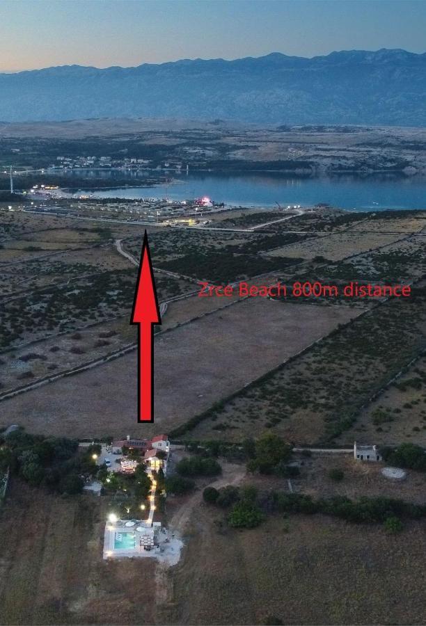 Villa Slatina Near Zrce Beach Novalja Exteriör bild